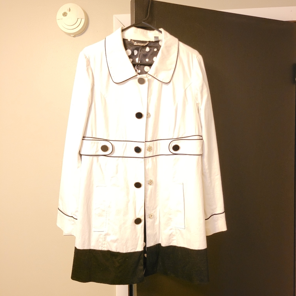 Black and White Spring Jacket